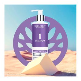 Neomoshÿ Ω9 Shampoo Matizador Violeta para Cabello Rubio - 300 ml