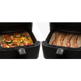Algon Set Papel Airfryer Cuadrado 20 cm - 40 Unidades (24 Unidades)