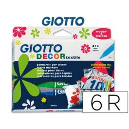 Giotto Rotuladores Decor Textil Permanentes Colores Surtidos Estuche 6 Ud Precio: 5.4449996128. SKU: B17BJQGG3A