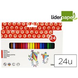 Lapices Cera Liderpapel Caja De 24 Unidades Colores Surtidos Precio: 5.9894998669. SKU: B133AHWDKD