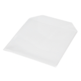 Q-connect Sobre para CD/DVD Polipropileno con Solapa - Pack 50 Unidades