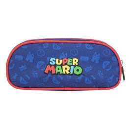 Super Mario Estuche Triple con Interior Forrado y Personalizado, Acabados Premium y Cremalleras de Alta Calidad, Textil, 37x27x17 cm Super Mario Estuche Triple con Interior Forrado y Personalizado, Acabados Premium y Cremalleras de Alta Calidad, Textil, 37x27x17 cm