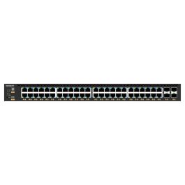 NETGEAR Gsm4352-100Nes Switch Gestionable Gigabit Ethernet 52 Puertos, 48 PoE+ (236W-1440W), 4xSFP+ para Redes Avanzadas