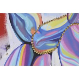 Cuadro Moderno DKD Home Decor Multicolor 3 x 80 x 80 cm (2 Unidades)