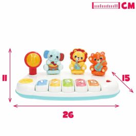 Piano de juguete Winfun 26 x 11 x 15 cm (4 Unidades) Piano de juguete Winfun 26 x 11 x 15 cm (4 Unidades)