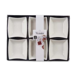 Set 6 Cuencos Porcelana Blanca Aperitivo 12Cm Vessia (8 Unidades) Set 6 Cuencos Porcelana Blanca Aperitivo 12Cm Vessia (8 Unidades)