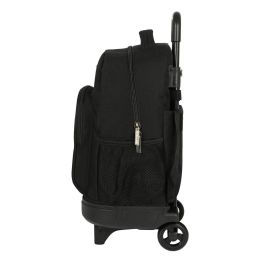 Mochila Escolar con Ruedas Safta Surf Negro (33 x 45 x 22 cm)