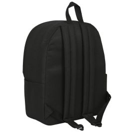 SAFTA Mochila Mickey Mood Disney 40cm con Alojamiento Acolchado para Portátil 14.1 y Bolsillos Laterales Portabotellas