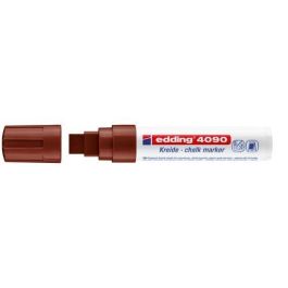 Marcador Tiza Liquida Edding 4090 Biselado Marron 5 unidades Precio: 37.50000056. SKU: B1C2DGSJZT