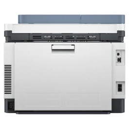 HP Impresora Multifunción Láser Color LaserJet Pro 3302FDN Fax Dúplex 499Q7F Blanca y Azul