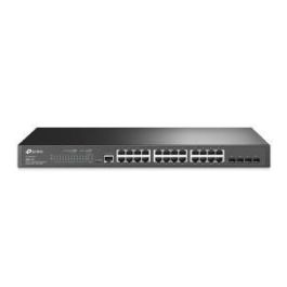 Tp-link Switch administrado JetStream 24 Puertos Gigabit L2, 4 Ranuras SFP, Integración Omada SDN Precio: 199.49999993. SKU: S7762811