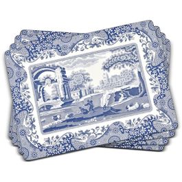 Spode Blue Italian Set de 4 Individuales de Corcho 40,1x29 cm