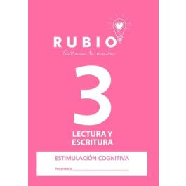 Cuaderno Rubio A4 Estimulacion Cognitiva Lectura Nº 3 (Deterioro Cognitivo Moderado-Grave) (Set de 5) Precio: 12.50000024. SKU: B1H8W7ASAP