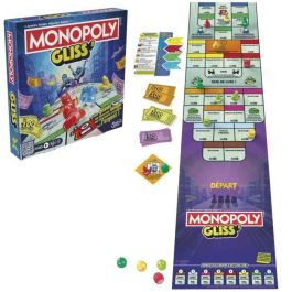 Monopoly HAS5010996217875 Gliss', Juego Familiar Grupal para Niños, Adolescentes y Adultos, de 8 años, 2 a 8 Jugadores