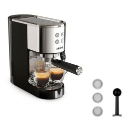 Cafetera Express de Brazo Krups XP440C 1350 W Acero Precio: 168.68999983. SKU: B1GCSD5S7C