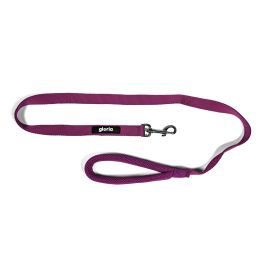 Trek Star Correa Air Mesh Acolchada Transpirable para Perro, Uso Diario, Ligera y Cómoda, 1.5 cm Ancho x 120 cm Largo - Color Morado
