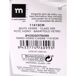 La Mediterranea Tarro de Vidrio Cuisine 11 cm x 15 cm (12 Unidades)