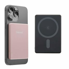 Intenso MW5000 Powerbank MagSafe Magnético Rosado 5000mAh Carga Inalámbrica USB-C para iPhone