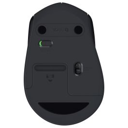 Logitech Wireless Mouse M280 Ratón Inalámbrico RF, Pila Alcalina, Negro