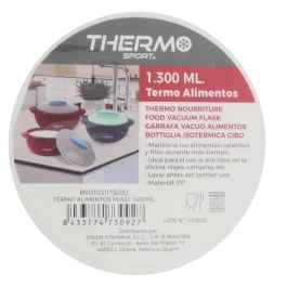Termo para Alimentos Thermosport 1300 ml (12 Unidades) Termo para Alimentos Thermosport 1300 ml (12 Unidades)
