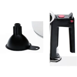 GSW Baño María 16 cm 1,5 L Acero Inoxidable Inducción Doble Pared Depósito