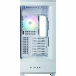 Zalman P50 DS White Midi Tower PC Blanco con Ventana Lateral de Cristal Templado y Soporte ATX