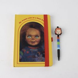 Set de Papelería Chucky Morado