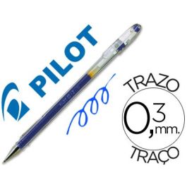 Boligrafo Pilot G-1 Azul Tinta Gel 12 unidades