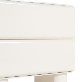 Mesita Lacado Crema Dm Dormitorio 56,50 X 42,50 X 56,50 cm