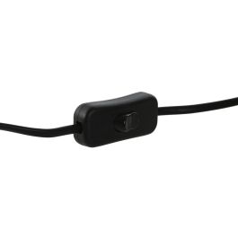 DKD Home Decor Lámpara Sobremesa Moderno Dorado Blanco Hierro Acrílico Algodón 35 x 78 x 35 cm