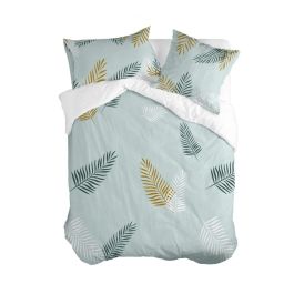 Funda Nórdica HappyFriday Blanc Foliage Mint Multicolor 140 x 200 cm