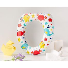 KioKids Reductor WC Infantil Acolchado Universal para Inodoros Estándar, Fácil de Limpiar y Cómodo para Niños +12 meses - Océano Multicolor Precio: 5.50000055. SKU: B1BHEH9GFJ