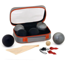 K-RO 6234A Juego de Petanca Doble - 3 Bolas Negras Mate y 3 Bolas de Acero Mate - 720 g Precio: 43.79000043. SKU: B13H9PZKCN