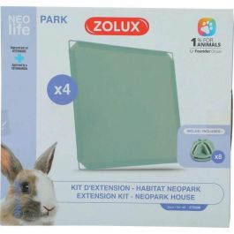ZOLUX ZOL1720528317542 Kit de ampliación Recinto Modular Neo Park para Conejo - 4 Paneles Sólidos