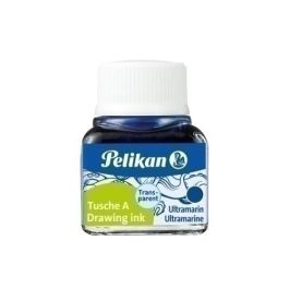 Pelikan Tinta china azul ultramar 10 ml - Tinta fluida, indeleble y resistente para dibujo y pintura con plumilla o pincel Precio: 4.49999968. SKU: B1CK84KLSD