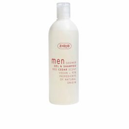 Ziaja MEN Gel de Ducha y Champú 2 en 1 Red Cedar Enebro 400 ml - Fórmula Vegana con Vitamina B3, Pro-Vitamina B5 para Piel y Cabello Precio: 3.69000027. SKU: S05111558