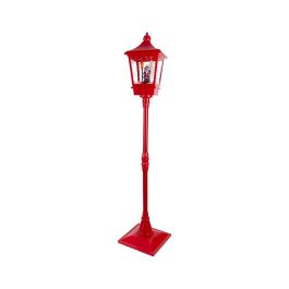 Lumineo Farola de Navidad Papá Noel Iluminada, 10 LEDs Luz Cálida, Efecto Nieve, Interior, 37,5 x 37,5 x 185 cm Precio: 95.5000002. SKU: B1GTKP5GPV