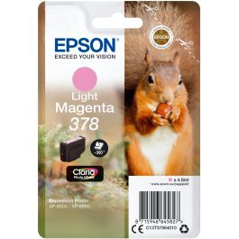 EPSON Singlepack Light Magenta 378 Claria Photo HD Ink