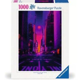 Ravensburger RAV1750178535528 Rompecabezas 1000 Piezas: Las Luces de Neón de Nueva York