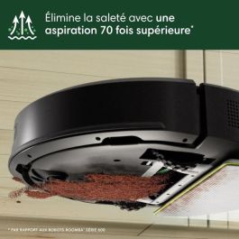 iRobot IR5061042263186 Robot Aspirador y Friegasuelos Roomba 105 Combo Autoempty, 7000 Pa Succión, 2h Batería, 400 ml, Negro