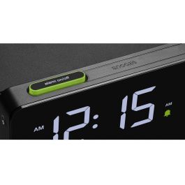 Braun BC21 BEU Reloj Despertador Digital Negro LCD 12/24h