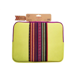 Wondee Funda Portátil Universal 12 Pulgadas Limonada Acolchada Cremallera Estilo Arte Autenticidad Ligera Protectora Compatible Vam Vam