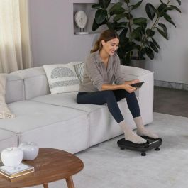 MEDISANA LM 100 - Masajeador Energizante de Pies y Piernas 2 en 1 Shiatsu + Vibración Estimulante, 2 Intensidades + Calor, Negro