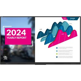 AVOCOR AVE-5550 Pantalla Táctil Interactiva 55" 4K UHD para Señalización Digital 3840x2160, Multi-touch IR