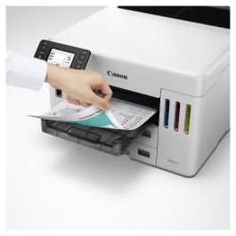 Canon Maxify Gx5550 Megatank Impresora de Inyección de Tinta Wi-Fi, Pantalla Táctil LCD 6,9 cm, A4, Solo Imprimir
