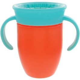 Nuby NUB0048526893256 Vasos 360° con asas - Juego de 2 para Niños