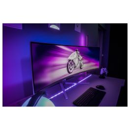 Philips 49M2C8900 Monitor Curvo 48.9 Pulgadas Dual QHD QD-OLED 240Hz 0.03ms USB-C Gaming Blanco