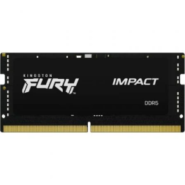 Kingston Memoria RAM FURY Impact 16GB DDR5 5600MHz 1.1V CL40 SODIMM KF556S40IB-16 Precio: 369.69000046. SKU: S55173505