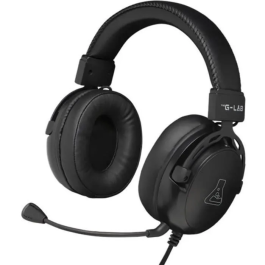The G-Lab THE3760162050615 Auriculares Gaming con Cable KORP TITANIUM Micrófono PC/PS4/Xbox One Negro