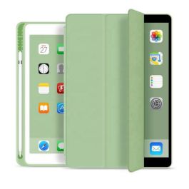 eSTUFF Estuche SEATTLE para iPad 9.7 2018/2017, Estuche Ultra Delgado de Cuero PU con Tapa Magnética y Soporte, Verde Claro Precio: 27.50000033. SKU: B1C5A2BFR4